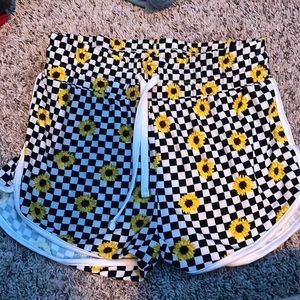 Womens flower shorts